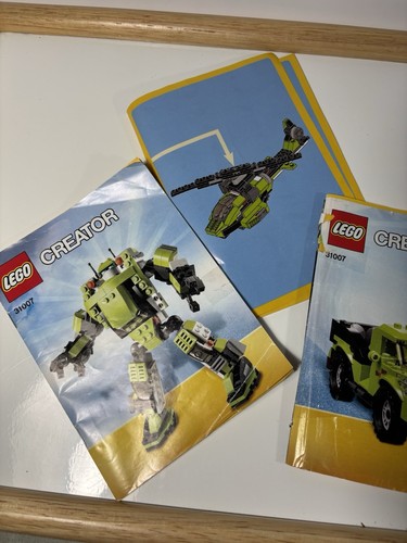 LEGO Creator Power Mech 31007 3 in 1 limettengrün nur Anleitung - Bild 1 von 14