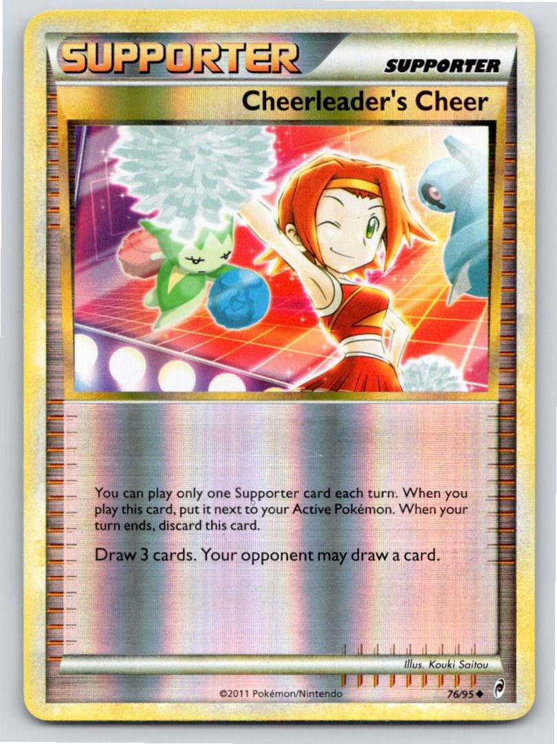 CHEERLEADER'S CHEER CALL OF LEGENDS 76/95 REVERSE HOLO NM A77841 FREE S&H