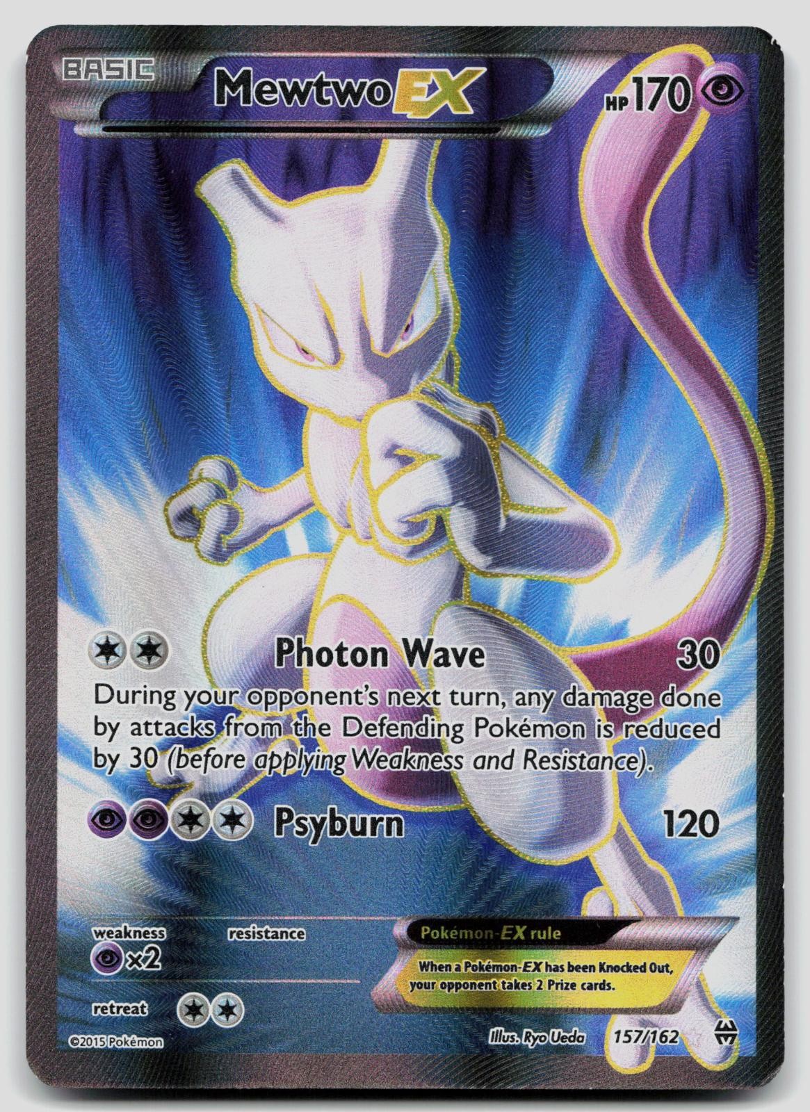 Mewtwo EX 157/162 BREAKthrough Pokemon LP