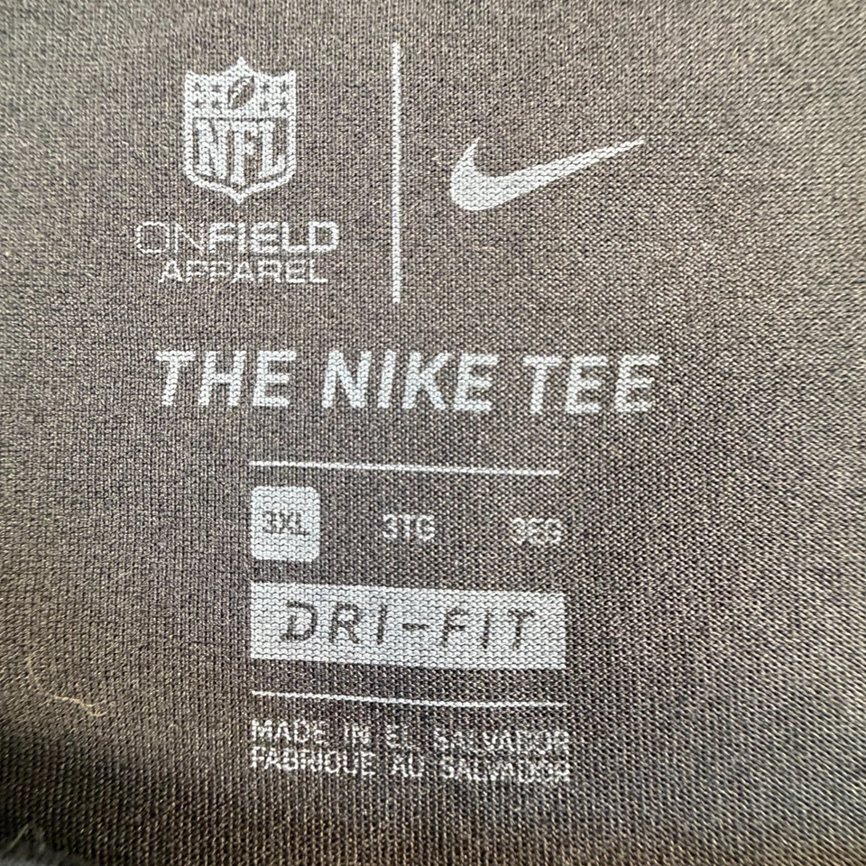 Nike Ravens Long Sleeve Shirt Men’s 3XL Dri-Fit Black NFL On Field - Image 4 of 4