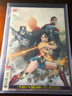 FREE SHIPPING DC Justice League #32 Variant Cover Comic Book - Snyder