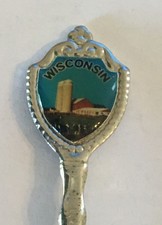 Wisconsin Vintage Souvenir Spoon Collectible