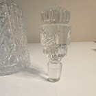 Clear Glass Square Decanter Bottle with Stopper — photo 6