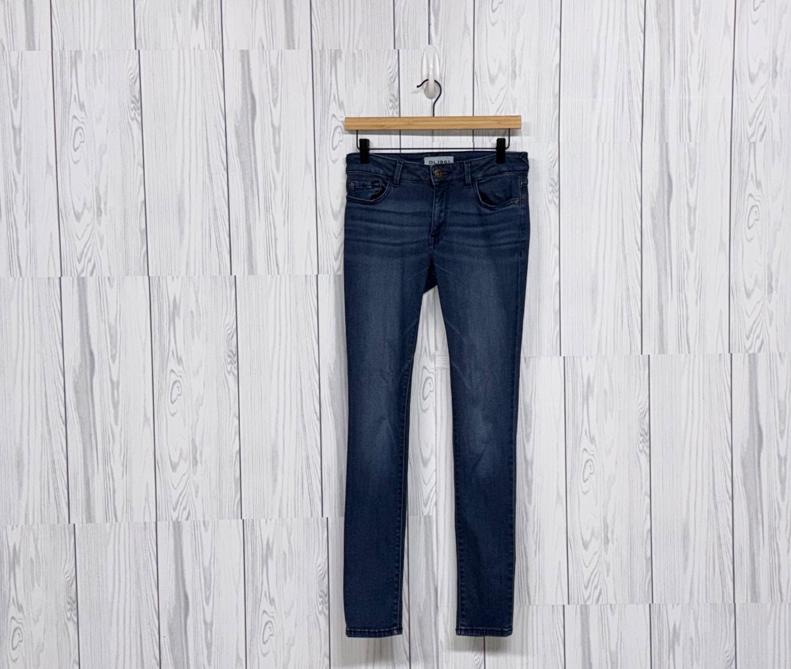 DL1961 jeans womens size 27 Amanda skinny blue mid rise stretch