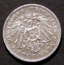 5 Mark 1898 Wilhelm II Konig von Wuerttemberg (silber)