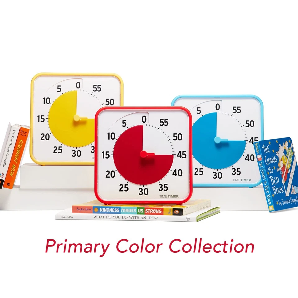 8 Inch Learning Center Classroom Set — 60 Minute Visual Timer for Kids with D... - Image 3 of 4