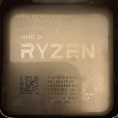 AMD Ryzen 5 3600 6-Core 3.6GHz AM4 CPU Processor 32MB L3 Cache