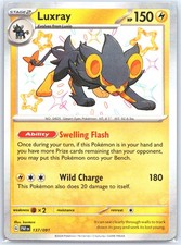 Luxray 137/091 Near Mint SV: Paldean Fates Pokemon Shipnow on eBay