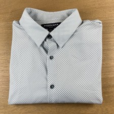Mizzen Main Lightweight Leeward Shirt Mens XL AOP Geo Classic Fit Performance
