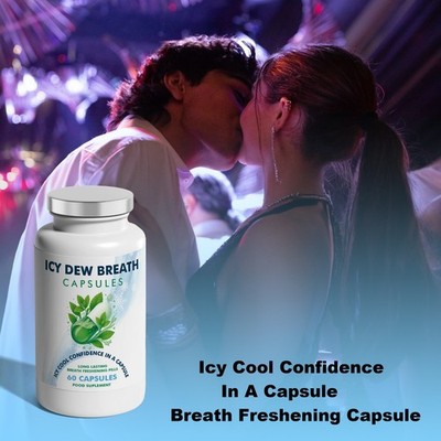 Icy Dew Atemkapseln - Icy Cool Vertrauen in eine Kapsel. Breath Fresh 60