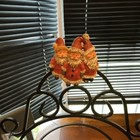 Vintage 1997 Rainbow Mountain Elaine Thompson Santa 2-Tier Serving Platter Stand — photo 5