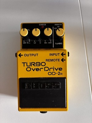 Boss OD-2R Turbo Overdrive, Pedal mit zweiter Zerrstufe
