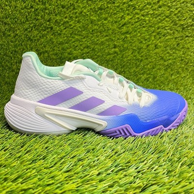 adidas gazelle silver green womens adidas Women's Stella McCartney Court Tennis Shoes (White/Silver Metallic/Wonder Blue) 9