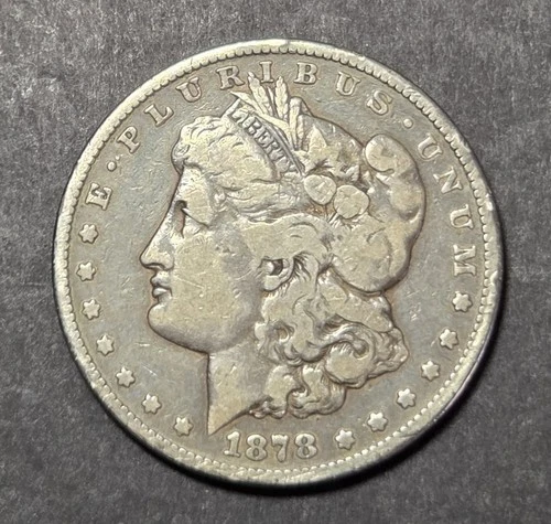 1878-CC Morgan Dollar, VG