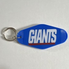 New York Giants Plastic Keychain Detachable Keyring