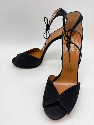 Pre-Owned Aquazzura Black Size 39.5 Pump Heels