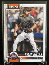 2026 Topps Series 1 - Nolan McLean (RC) Rookie Card #214 New York Mets