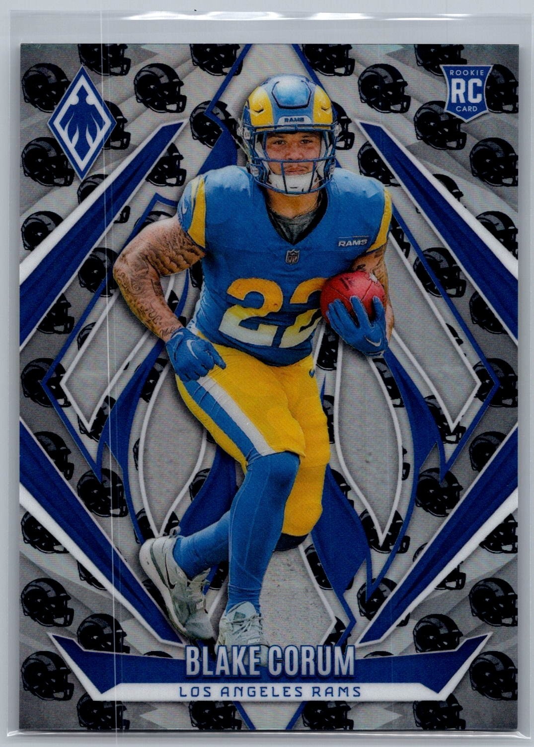 2024 Panini Phoenix - Rookies Blake Corum #158 Team Helmet /399 (RC)