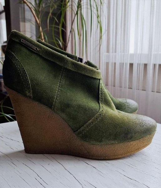 Women Diesel Boots Green 39