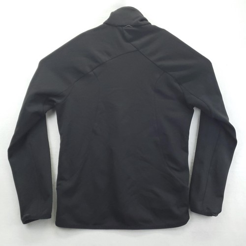 Nike Performance Jacket Womens Large Black Full Zip Running Softshell 268882-010 - Picture 2 of 12