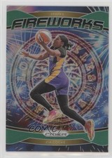 2024 Panini Prizm WNBA Fireworks Green Prizm Zia Cooke #1 13kb
