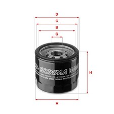 Ölfilter für Fiat Punto 188 Seicento-600 187 Stilo 192 | 24121289