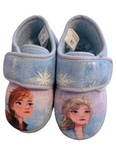 Disney Frozen Hausschuhe Mädchen Elsa Anna Gr. 24 Blau Casual