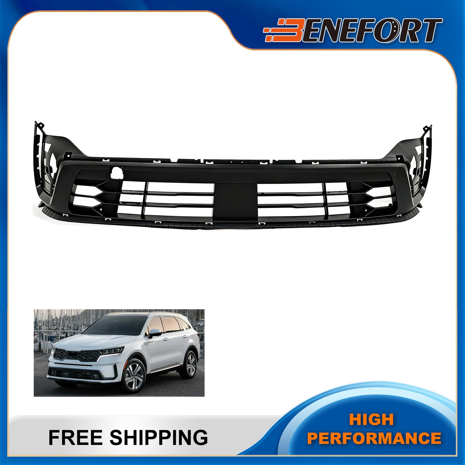 Front Bumper Cover Lower Grille For 2021-2023 Kia Sorento 86530P2000 | eBay