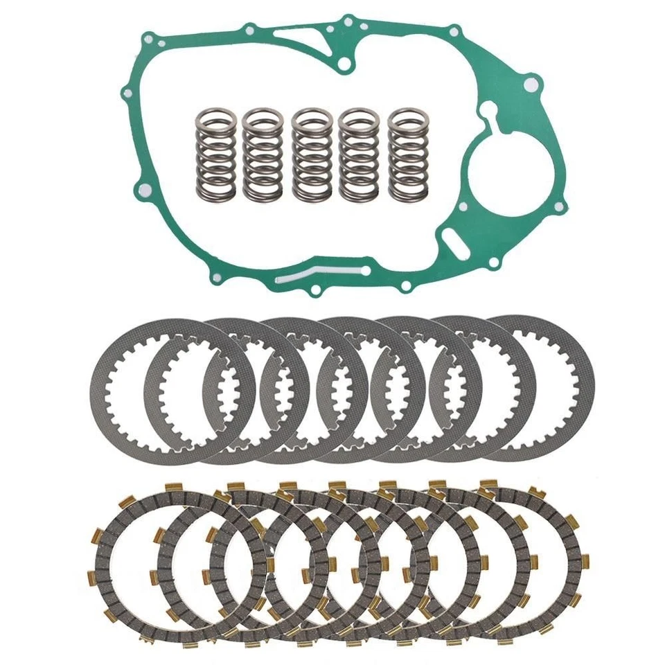 For Yamaha V Star 650 XVS650 98-16 Complete Clutch Friction Plates Kit & Gasket Foto 2 de 4