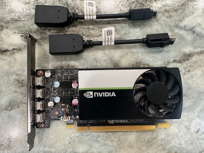 Nvidia Quadro T1000 4GB GPU GDDR6 4x Mini-DisplayPort Graphics Card Dell 0DW8FN