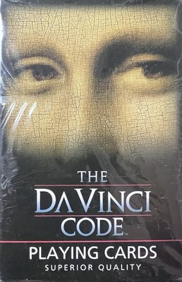 The Da Vinci Code PLAYING CARDS BRAND NEW & SEALED Piatnik Poker Original RARE!