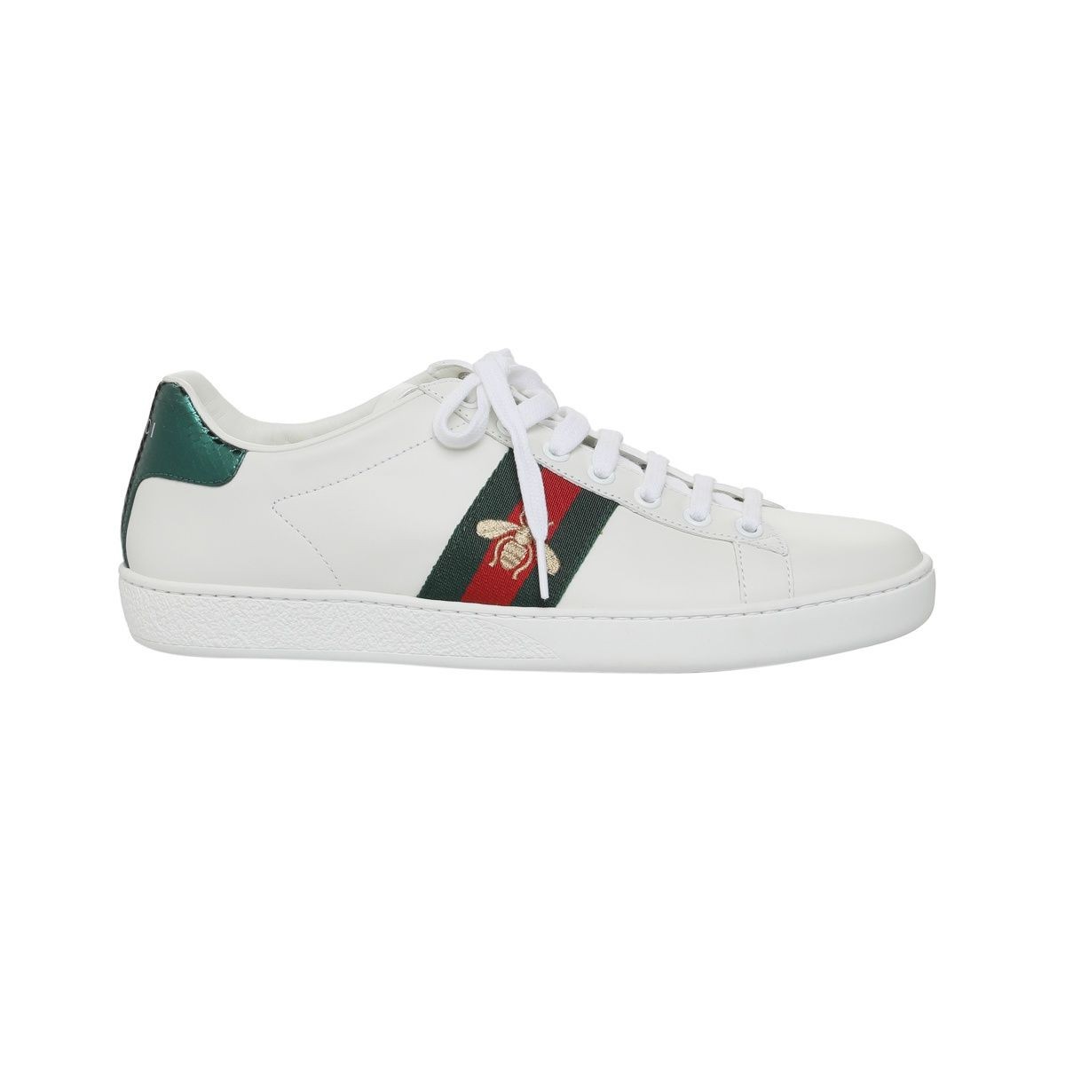 Embroidered Ace Sneakers Women White Uk Size 5.5