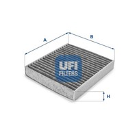 UFI Innenraumfilter 54.158.00 Aktivkohlefilter FüR Ford Volvo C30 S40 C70 Focus