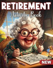 Retirement Gifts for Women 2024: Retirement Activity Books for Women, Moms, and