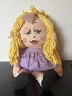 Vintage Mattel Shringing Violet Talking Cloth Doll 1963 - Works!