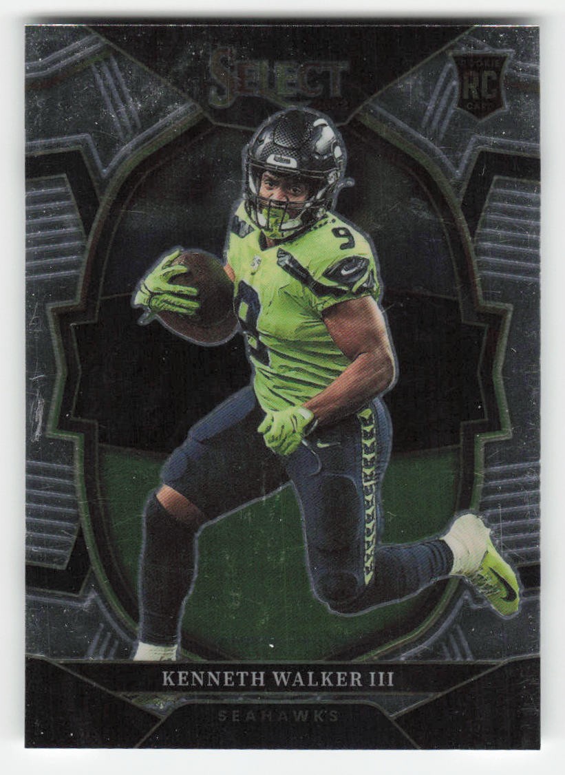 Kenneth Walker III 2022 Panini Select RC #2