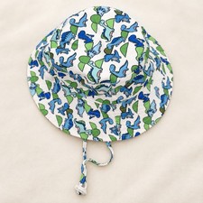 Kids  Dinosaur Wide-Brim UPF 50+ Sun Hat   Si...