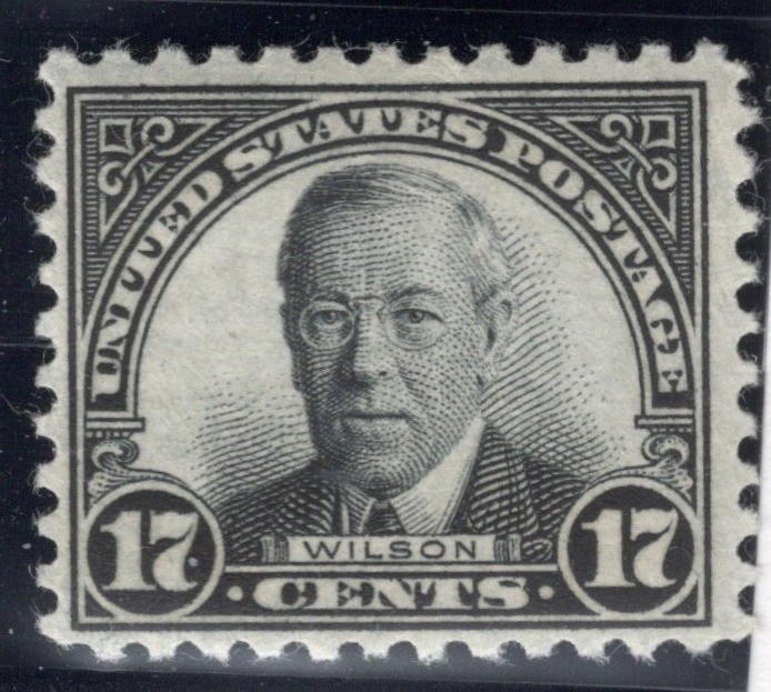 SC#697, 1931--17c Woodrow Wilson, Perf. 10.5x11, M/NH