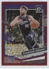 2023-24 Panini Donruss Optic Choice Red Prizm 10/88 Domantas Sabonis #142 pe8