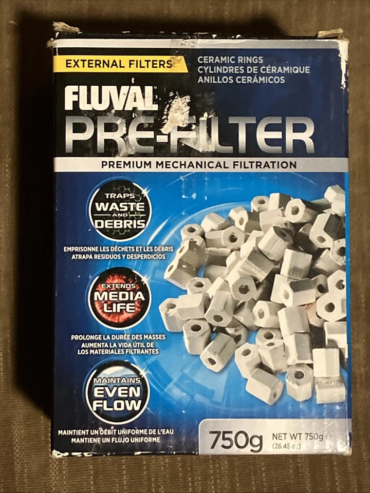 Fluval Pre-Filter Media, Mechanical Filter Media for Aquariums, Ceramic 750g New - Image 2 of 4