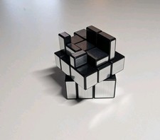 Magic Mirror Cube 3x3x3 Silver Professional Speed Cubes Puzzles Brain Games