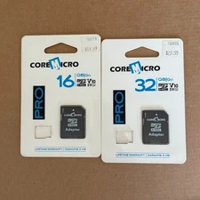 CMI Pro Series MicroSDHC - 16/32GB- A1 / Class V10 / Class 10 / UHS Class 1 (2)