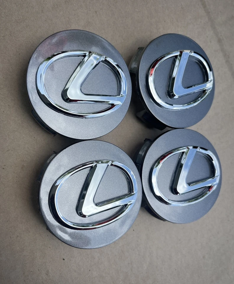 Tapacubos 4 piezas grises LEXUS CENTER llanta 62 mm para Lexus 4260330590 2006-2013 Foto 2 de 4