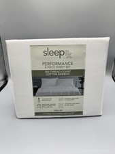 Sleep RX SleepRX 300 Thread Count 4-Pc. KING Sheet Set WHITE NEW