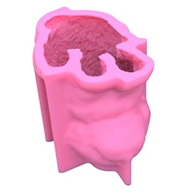 Hundeform, 3D Hund Silikon Kerzenform Niedlich Welpe Seifenform Handarbeit Softsoap5938