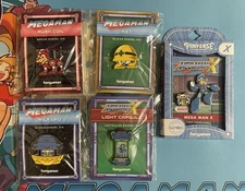Fangamer MegaMan Mega Man X Interactive Pin Set (5) Rockman Capcom New Sealed