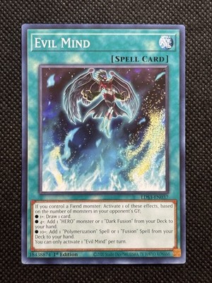 YuGiOh! - Evil Mind LDS3-EN037 Common 1st Edition Near Mint
