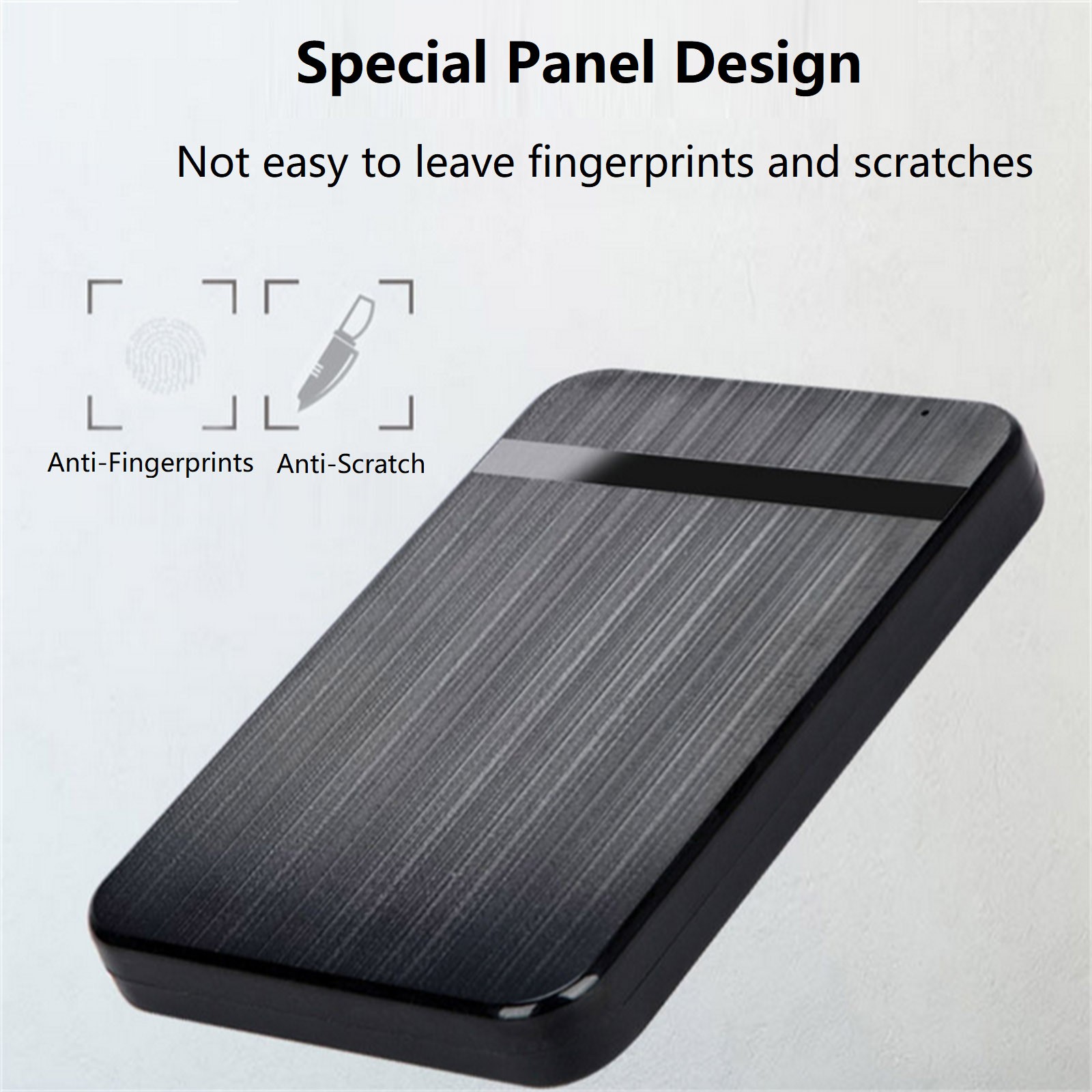 USB-C 3.1 Enclsoure 2.5 Inch SATA Hard Drive External Case SSD USB Type C Box C