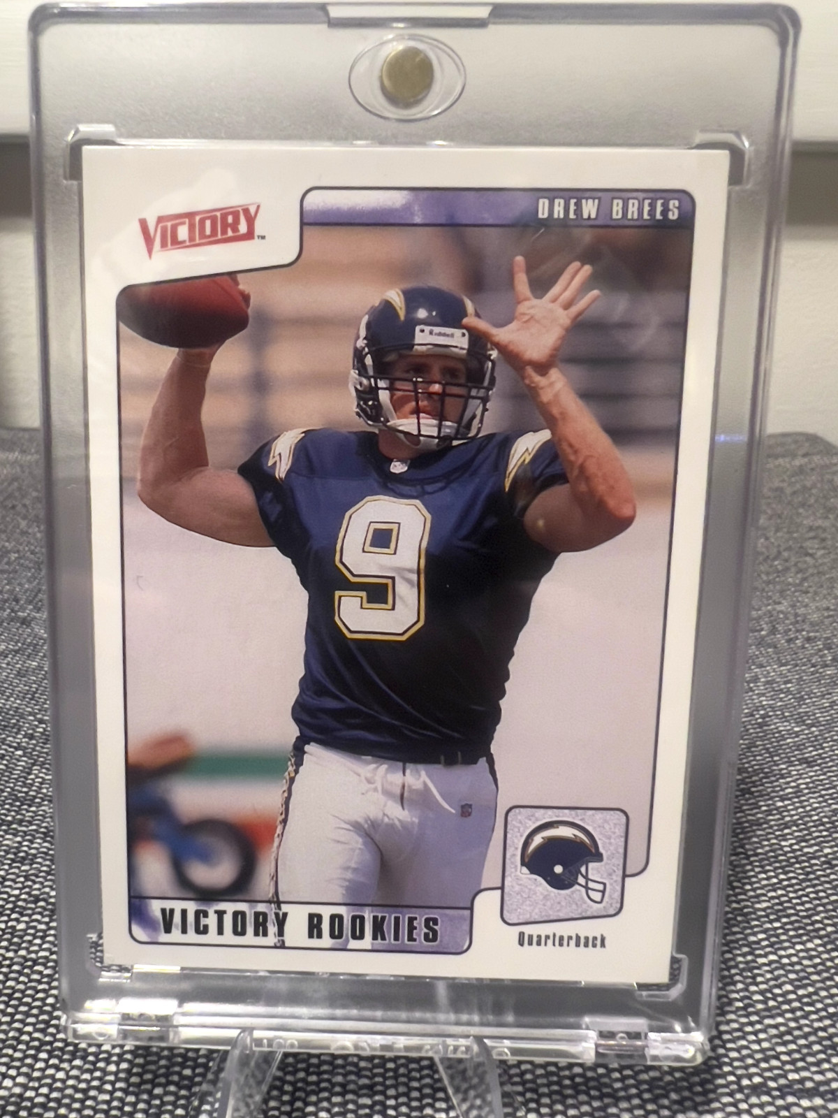 2001 Upper Deck Victory Drew Brees Rookie #415 MINT (Centered)