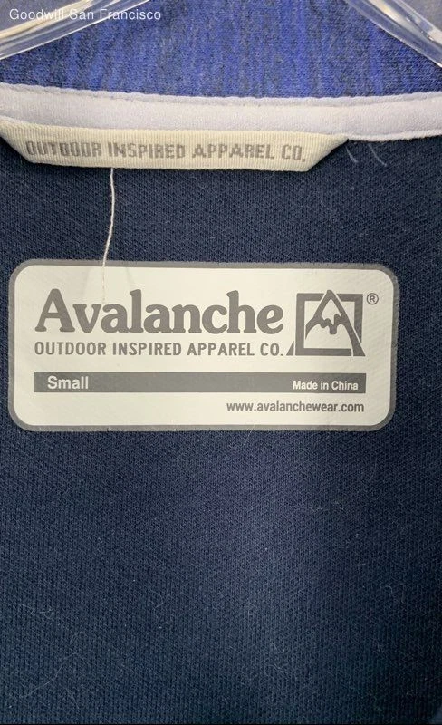 Avalanche Jacket Men Blue Polyester cotton Size Small - Image 3 of 4